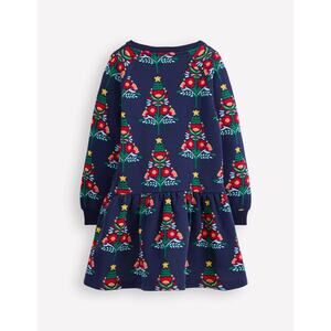 Christmas Trees Cosy Sweatshirt Dress